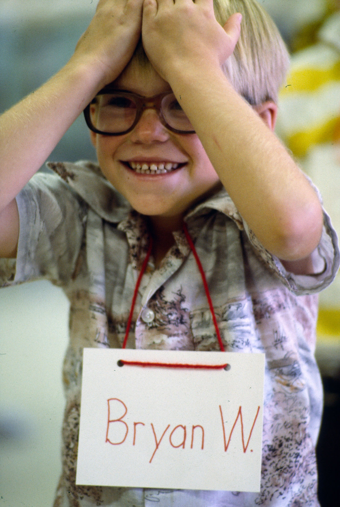 Canyon Creek School student, 1978